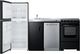 Summit® 80" Black All-in-one Kitchenette -4