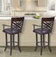 Armen Living Tahiti Brown 30" Arm Bar Stool-4