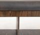 International Furniture Direct Balam Gray/Stained Dark Upholstered Bench-5