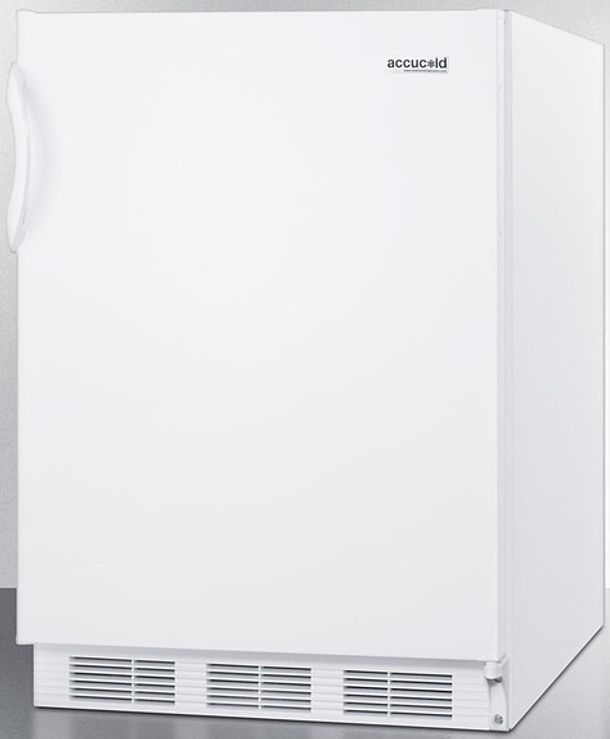 Accucold® by Summit® 24" 5.1 Cu. Ft. White Compact Refrigerator-1