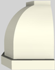 Vent-A-Hood® Designer Series 54" Biscuit Wall Mounted Range Hood-5