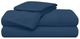 BEDGEAR® Ver-Tex Performance® 4-Piece Navy Nylon Split Head King Sheet Set-0