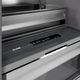 ZLINE Autograph Edition 24" 12.5 Cu. Ft. Stainless Steel Column Refrigerator with Graphite Gray Interior and Champagne Bronze Accents-3