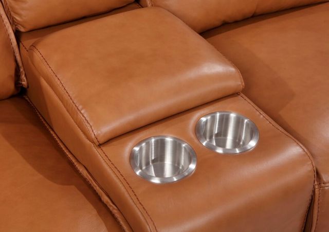 Leather Italia™ Shae Portland Desert Power Reclining Loveseat-2