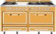 Viking® Tuscany 66" Daffodil Pro Style Dual Fuel Range with 2 Induction-0