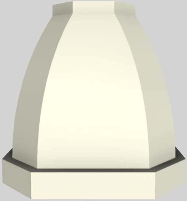 Vent-A-Hood® Designer Series 60" Biscuit Island Range Hood-1