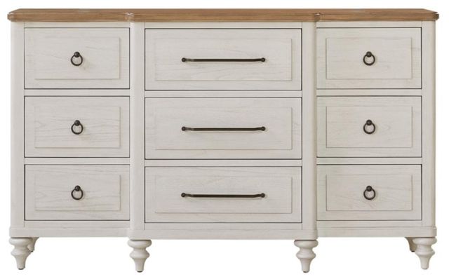 Bernards Citrus Heights Chalk/Sand Dresser-0