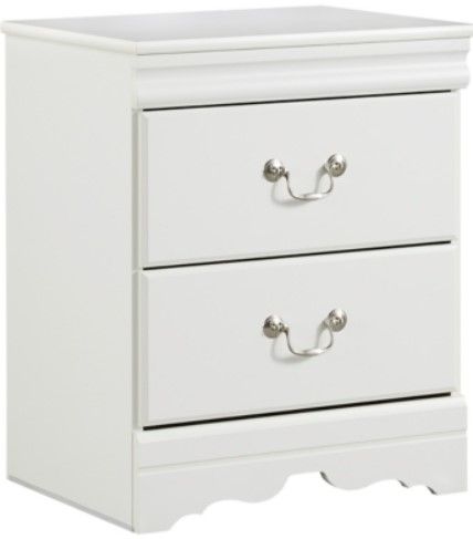 Signature Design by Ashley® Anarasia 5 Piece White Full Sleigh Bed Set-4