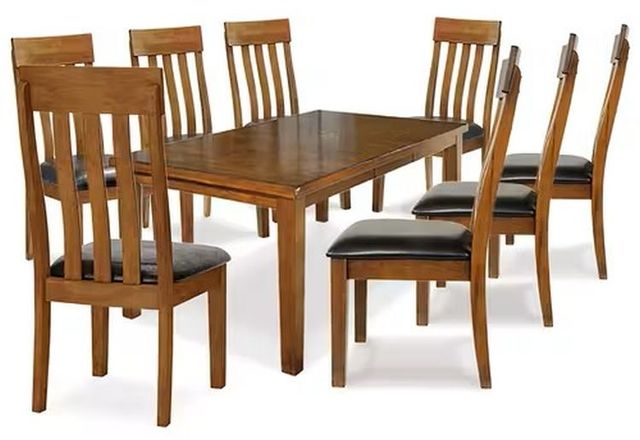 Signature Design by Ashley® Ralene 9-Piece Medium Brown Dining Set-0