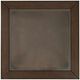 Jofran Inc. Urban Icon Glass Top End Table with Merlot Base-4