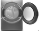 Whirlpool® 7.4 Cu. Ft. Chrome Shadow Front Load Electric Dryer-3