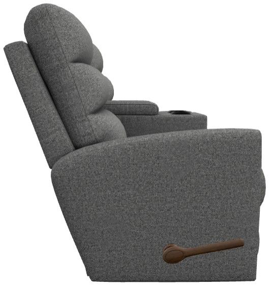La-Z-Boy® Liam Granite Manual Wall Reclining Loveseat with Console-3