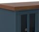 Legends Home Nantucket Blue Denim/Whiskey 97" Fireplace TV Console-4