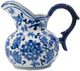 A & B Home Blue/White Jar-0