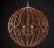 Currey & Company Cape Verde Natural Orb Chandelier-1