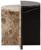 Dovetail Furniture Harrington Black/Cream Nesting Table-1