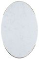 Fairfield® East Camden Pearl Oval End Table with Antique Brass Base-1