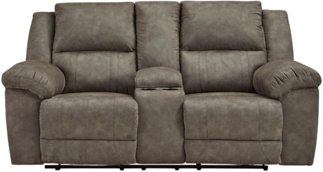 Signature Design by Ashley® Laresview Fossil Manual Reclining Loveseat-1
