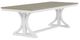 Riverside Furniture Cora Cloud/Fog Trestle Dining Table-0