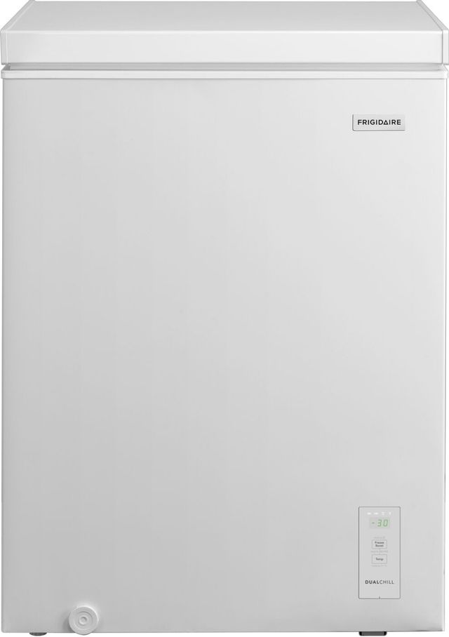 Frigidaire® 24" 5 Cu. Ft. White Garage Ready Chest Freezer-0