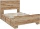 Signature Design by Ashley® Hyanna Tan Brown Full Panel Storage Bed-1
