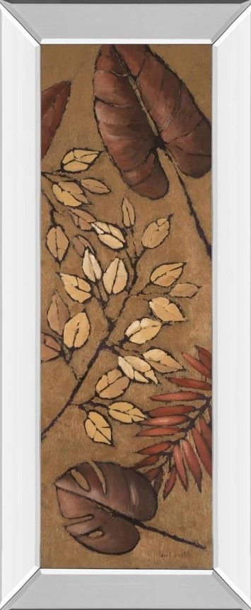 Classy Art Indian Summer III by Lanie Loreth Mirror Framed Wall Art-0
