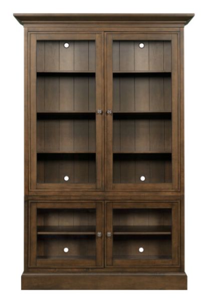 Hammary® Structures Sable Double Display Cabinet-0