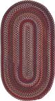 Capel Rugs Yorktowne Red 8" x 28" Oval Stair Tred Rug-0