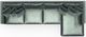 Jackson Furniture Remington 4-Piece Pine Right Arm Facing Sectional-3
