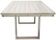 Michael Amini® Menlo Station Eucalyptus Dining Table with Brushed Silver Base-3