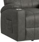 Elements International Kenmore Dark Gray Lift Power Recliner Chair-5