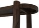 International Furniture Direct Balam Stained Dark Bookcase-4