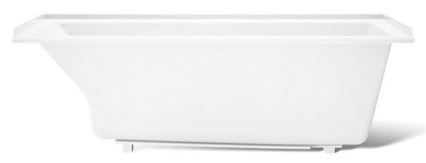 KOHLER® Underscore® Ice Gray 60" x 30" Alcove Bath - Right Drain-1