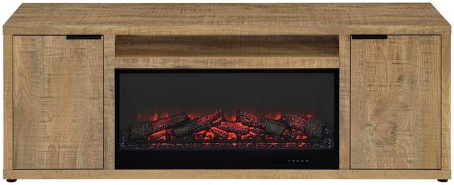 Coaster® Fuller Mango Fireplace Media Console TV Stand-1