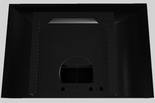 Vent-A-Hood® Designer Series 36" Black Wall Mounted Range Hood-2