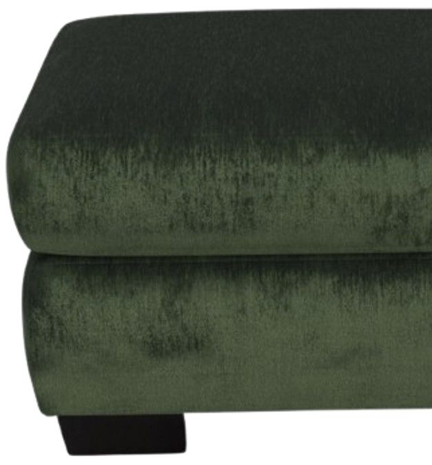 Corinthian Furniture Central Park Green Ottoman-1