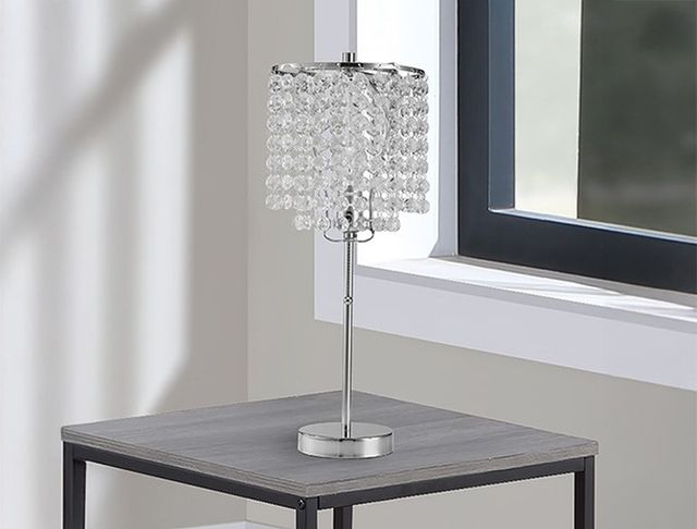 Crown Mark Chrome Table Lamp-2