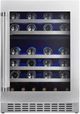 Aviva 24'' Stainless Steel Dual Zone Built-In or Freestanding Undercounter Wine Cooler-0
