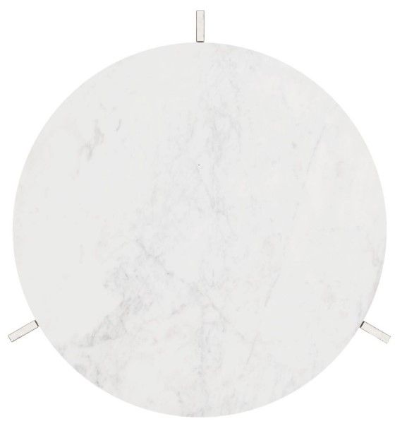 Zuo® Modern Barmas Silver/White Side Table-3