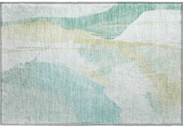 Dalyn™ Rug Company Ravenna RN7 Teal 5' x 8' Area Rug-1
