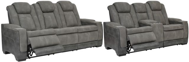 Signature Design by Ashley® Next-Gen DuraPella 2-Piece Slate Living Room Set-0