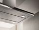 Elica Techne Plus Series Stoney Island 36" Stainless Steel with Black Glass Island Range Hood-1