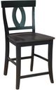 John Thomas Furniture® Cosmopolitan Verona Black Counter Stool-0