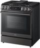 LG 30" Black Stainless Steel Smart Wi-Fi Enabled ProBake Convection® InstaView® Slide-In Gas Range-3