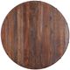 International Furniture Direct Antique Brown Bistro Table-1