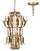 A & B Home Radiant Gold Classic Vintage Chandelier-0