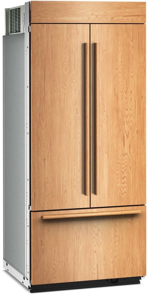 KitchenAid® 36" 20.8 Cu. Ft. Panel Ready Built-In French Door Refrigerator with Platinum Interior-3
