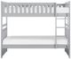 Homelegance® Orion Gray Full/Full Bunk Bed-2