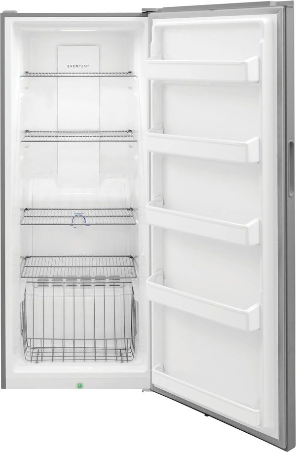 Frigidaire® 13.0 Cu. Ft. Brushed Steel Upright Freezer-2