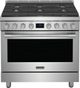 Frigidaire Professional® 36'' Stainless Steel Pro Style Dual Fuel Natural Gas Range-0